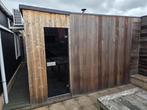 Prachtige sauna voor 6 personen – In zeer goede staat, Ophalen, Zo goed als nieuw, Hout