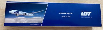 Polish airlines LOT modelvliegtuig Boeing 787-9 1:200, Enlèvement ou Envoi, Comme neuf