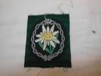 Origineel Edelweiss Abzeichen Gebirgsjäger WW2, Ophalen of Verzenden, Landmacht, Embleem of Badge