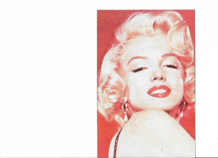 Carte de prière Marilyn Monroe - actrice et chanteuse, Collections, Images pieuses & Faire-part, Image pieuse, Enlèvement ou Envoi