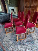 6 eetkamerstoelen, Vijf, Zes of meer stoelen, Zo goed als nieuw, Hout, Ophalen