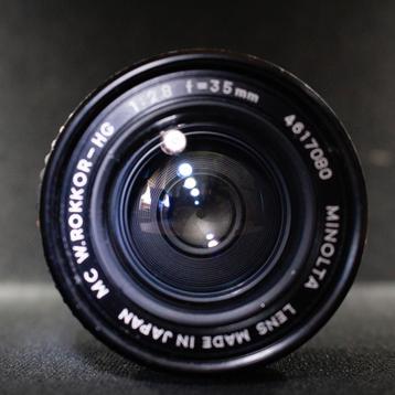extra sur hybride minolta 35mm f2.8 rokkor beschikbaar voor biedingen