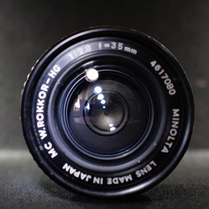 extra sur hybride minolta 35mm f2.8 rokkor, Audio, Tv en Foto, Foto | Lenzen en Objectieven, Gebruikt, Ophalen of Verzenden
