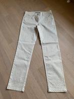 Broek rechte snit, fijn katoen, nieuw, 38,, Kleding | Dames, Maat 38/40 (M), Beige, Nieuw, Ophalen of Verzenden