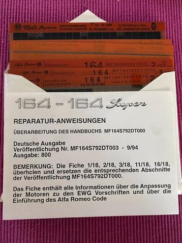 Alfa romeo microfiche beschikbaar voor biedingen