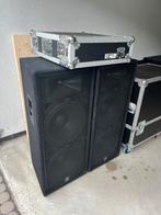 JBL JRX225 + Crown XLS2500 + Behringer EQ, Muziek en Instrumenten, Ophalen, Zo goed als nieuw