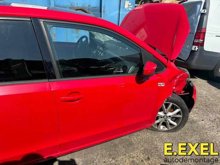 Deur rechts voor Seat MII 2011-2019 rood, Auto-onderdelen, Carrosserie, Deur, Seat, Voor, Rechts, Gebruikt, Herkomst onderdeel bekend