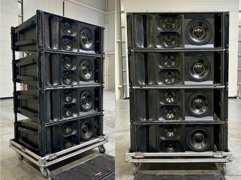 Panasonic RAMSA WS-LA3 10"/2x6,5"/3" line array (24x), Audio, Tv en Foto, Luidsprekerboxen, Gebruikt, 120 watt of meer, Ophalen of Verzenden