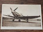 Authentieke prentkaart Spitfire, Brits gevechtsvliegtuig WO2, Autres types, Armée de l'air, Enlèvement ou Envoi