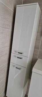 Gelakte kolomkast voor de badkamer, Ophalen, Zo goed als nieuw