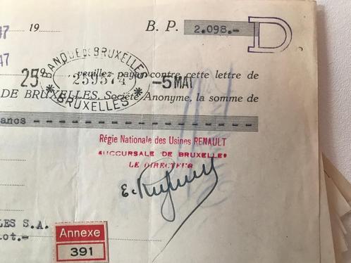 documents de ravitaillements  & virements bancaires, Diversen, Bureau-accessoires, Gebruikt, Ophalen