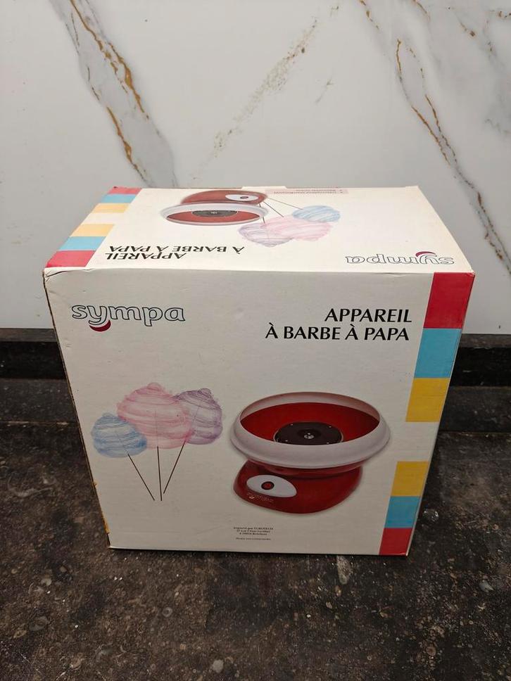 Suikerspinmachine – Sympa (Nieuw in doos!) – €18, Elektronische apparatuur, IJsmachines, Ophalen of Verzenden
