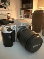 Nikon F60 - 2 lenzen - tas - flits, Audio, Tv en Foto, Fotocamera's Analoog, Ophalen, Nikon