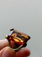 Ring met grote steen, Ophalen of Verzenden, Gebruikt