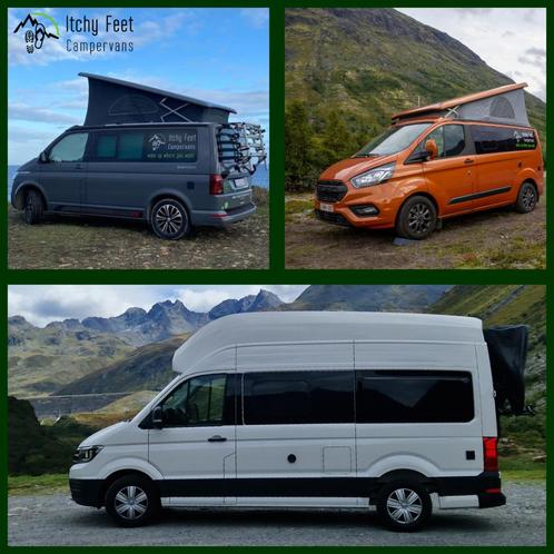 Itchy Feet Campervans - huur nu jouw favoriete campervan!, Caravanes & Camping, Location