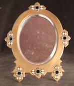 Antiek lijstje met spiegel, Ophalen of Verzenden