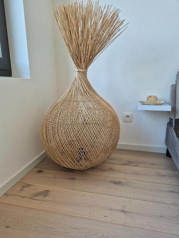 Prachtige Stalamp riet van K-line NIEUW! beschikbaar voor biedingen