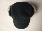 Fleece Pet met Klep en Pels, Ophalen of Verzenden, Zo goed als nieuw, Maat 46 (S) of kleiner, Muts
