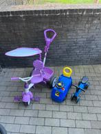 Driewieler in goede staat, een loopfiets en loopauto, Kinderen en Baby's, Ophalen, Zo goed als nieuw, Loopfiets