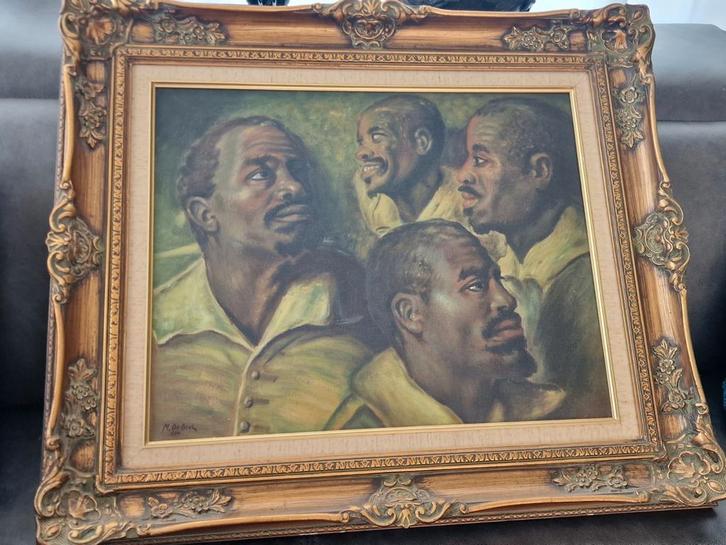 M de beul, Antiek en Kunst, Kunst | Schilderijen | Klassiek, Ophalen