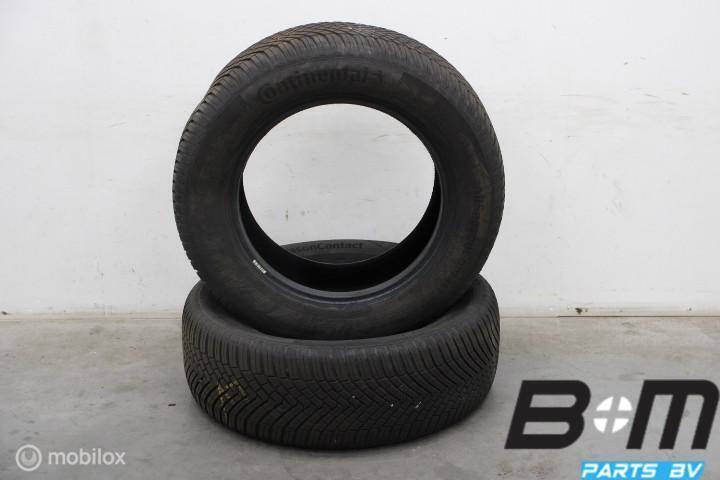 2 x 2556018 112V Conti AllseasonContact met 6.5mm 255 60 18, Auto-onderdelen, Banden en Velgen, Band(en), Gebruikt