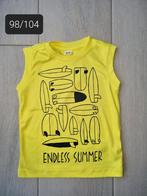 NIEUW: Zeeman gele surfplank tanktop (maat 98/104), Kinderen en Baby's, Kinderkleding | Maat 98, Zeeman, Nieuw, Ophalen of Verzenden