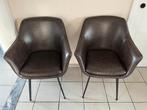 Kuipstoelen 2 stuks, Huis en Inrichting, Ophalen, Kunststof, Gebruikt, Twee