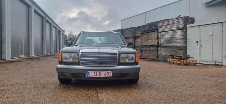 w126 260se, Auto's, Mercedes-Benz, Particulier, S-Klasse, ABS, Benzine, 4 deurs, Handgeschakeld, Zwart, Zwart, Leder, Achterwielaandrijving