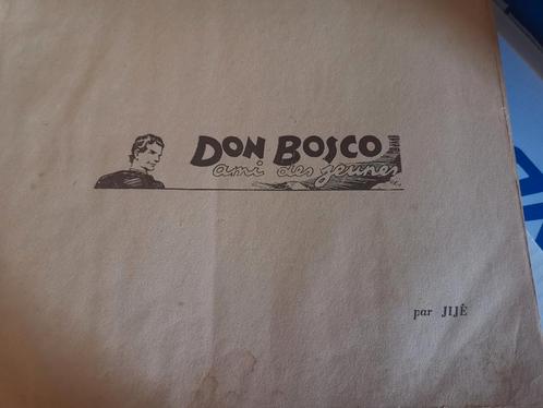 Stripverhaal Het leven van Don Bosco, Jipé., Antiek en Kunst, Antiek | Boeken en Manuscripten, Ophalen of Verzenden