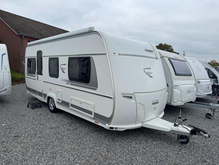 Fendt Opal 515, Caravans en Kamperen, Caravans, Bedrijf, tot en met 4, Fendt, 7 tot 8 meter, Luifel, Ophalen