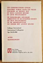 Les Constructions Civiles [Moyen Âge & l'Ancien Régime]-1968, Gelezen, Architectuur algemeen, Collectief, Verzenden
