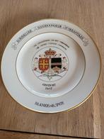 Boogschieten Blankenberge porselein Notaris Notebaert, Antiek en Kunst, Ophalen of Verzenden