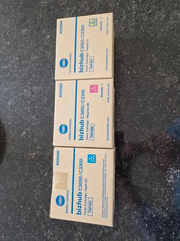 Konica Minolta Toner Cyan, Magenta en yellow beschikbaar voor biedingen
