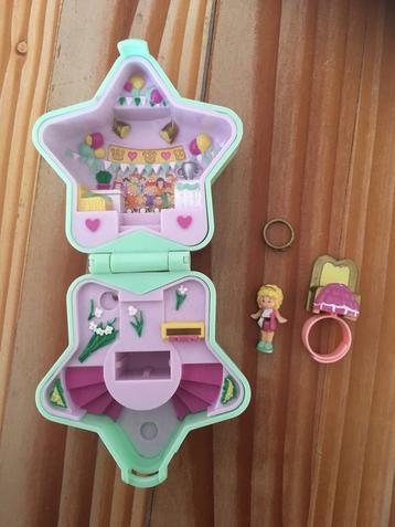 Vintage polly pocket bathing beauty pageant compleet