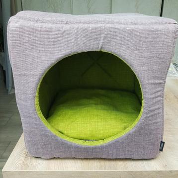 Panier niche cube avec coussin pour chat ou chien VADIGRAN  beschikbaar voor biedingen
