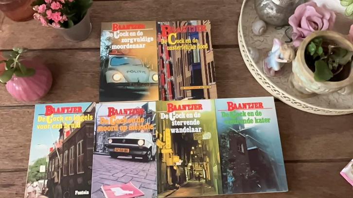 6 boeken van Baantjer, Boeken, Detectives, Ophalen of Verzenden