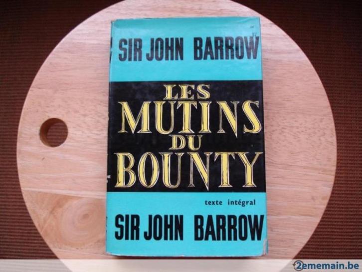 De muiters op de Bounty, Sir John Barrow, Boeken, Avontuur en Actie, Gelezen, Ophalen