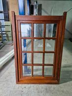 Houten raam, Double vitrage, 120 à 160 cm, Comme neuf, Fenêtre de façade ou Vitre