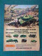 Matchbox - publicité papier - 1975, Verzamelen, Ophalen of Verzenden, Gebruikt, Overige typen