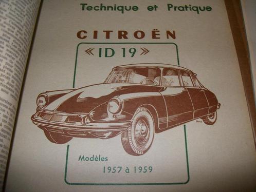 revue technique citroen ID19 de 1957-1965, Boeken, Auto's | Boeken, Gelezen, Citroën, Ophalen of Verzenden