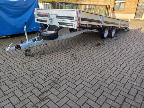 aanhangwagen kantelbare plateau, Auto diversen, Aanhangers en Bagagewagens, Nieuw, Ophalen