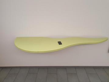 Grande étagère murale en bois 250 x 75 x 6cm beschikbaar voor biedingen