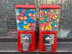 Oude metalen Brabo kauwgom M&M’s pinda capsule automaat., Verzamelen, Automaten | Overige, Ophalen of Verzenden, Gebruikt