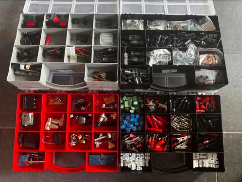 Grote partij assortimentsdozen elektronica, Hobby en Vrije tijd, Elektronica-componenten, Ophalen of Verzenden