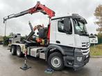 Mercedes-Benz AROCS 2846 6x2 HAAK + KRAAN FASSI F255A (4x) -, Te koop, 338 kW, 460 pk, Automaat