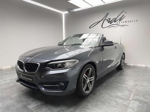 BMW 2 Serie 218 Cabriolet *PACK SPORT*SIEGE CHAUFF*1 PROP*GA, Auto's, BMW, Te koop, 2 Reeks, ABS, Airbags, Airconditioning, Bluetooth