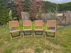 Kinder tuinstoelen, Tuin en Terras, Ophalen, Gebruikt, Hout, Inklapbaar