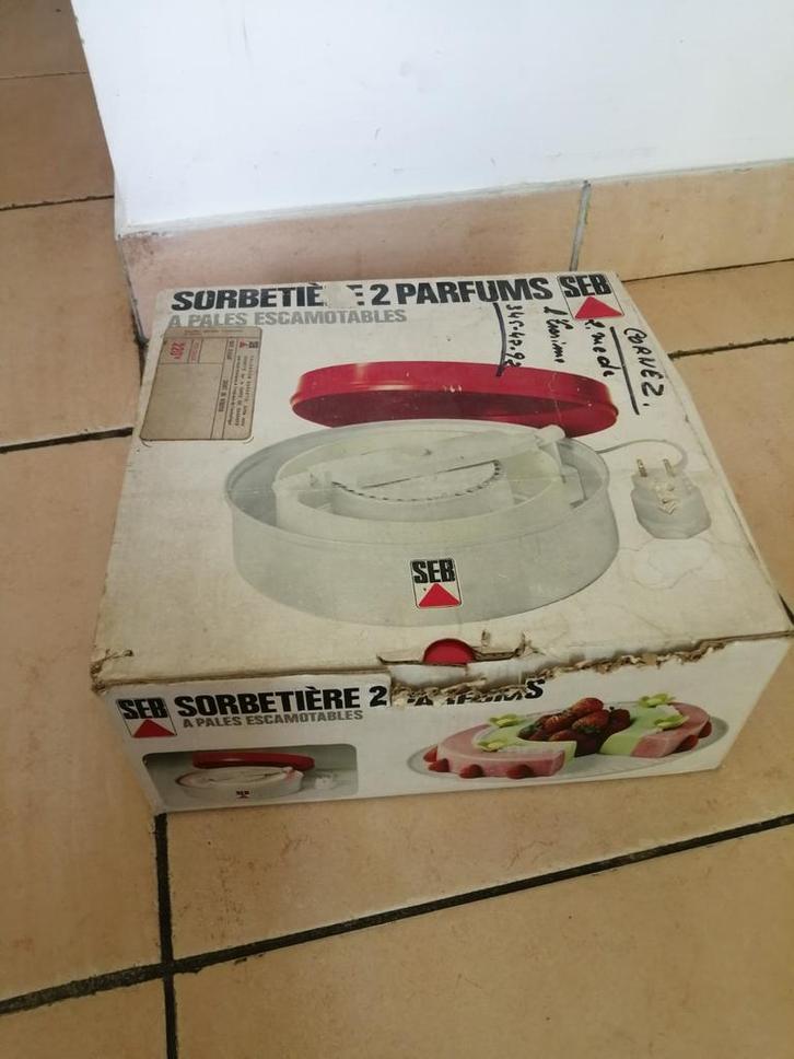 SEB Vintage 2 smaken ijsmachine, Elektronische apparatuur, Keukenmixers, Zo goed als nieuw, Ophalen