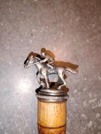 Canne cheval / jockey, Antiquités & Art, Curiosités & Brocante