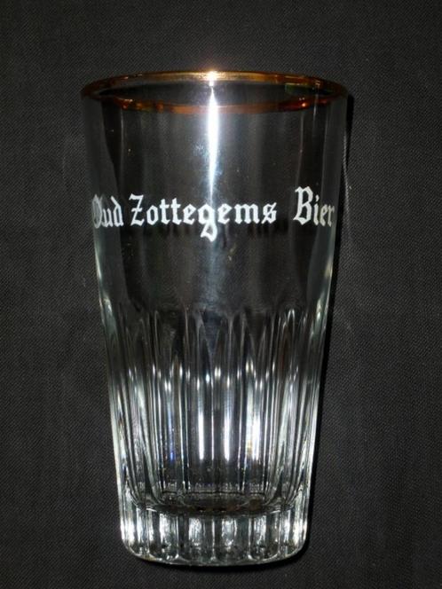 BROUWERIJ CROMBÉ BIERGLAS OUD ZOTTEGEMS BIER, Verzamelen, Biermerken, Gebruikt, Glas of Glazen, Overige merken, Ophalen of Verzenden
